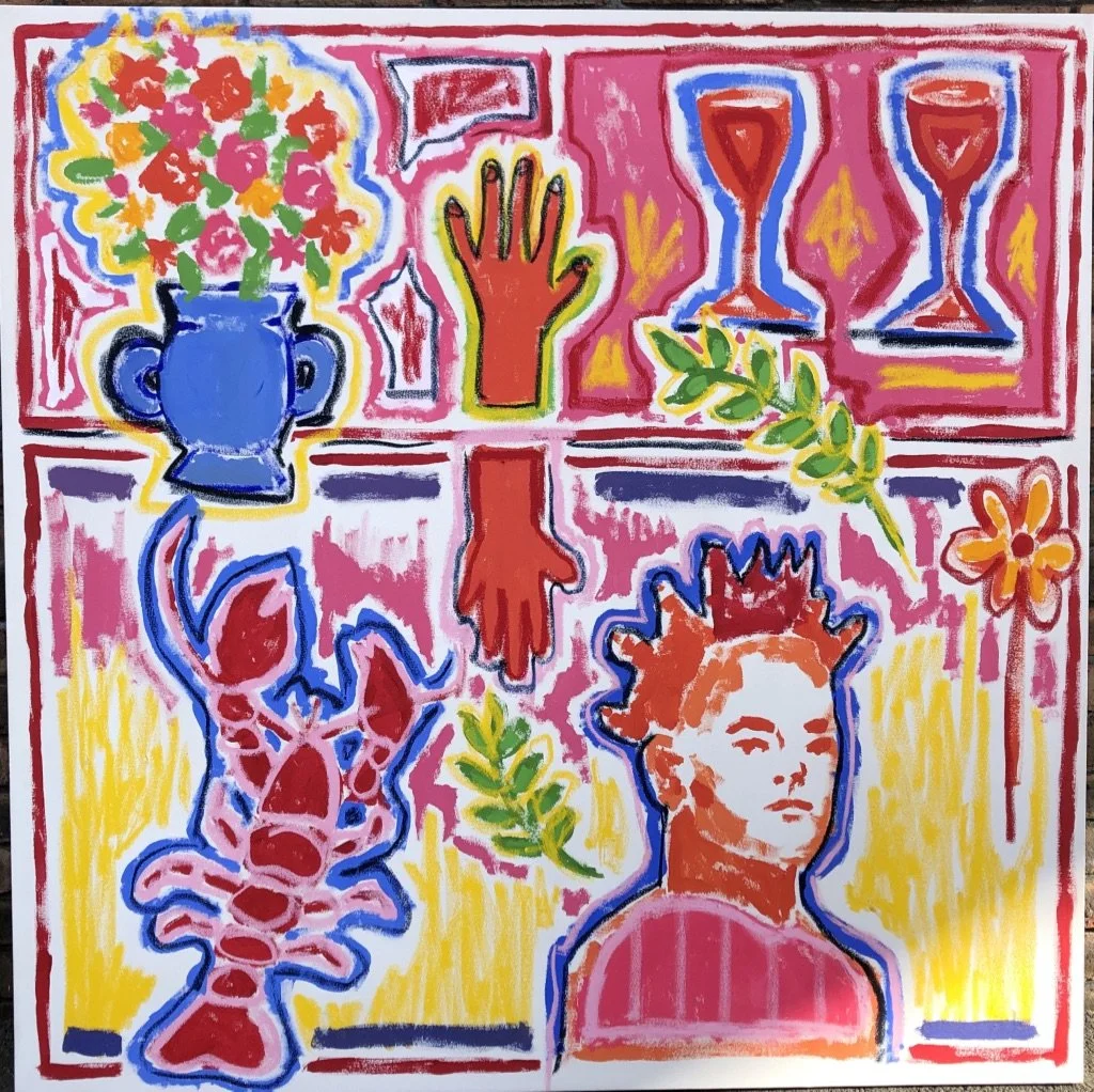 lobster
acrylic on canvas
130cm x 130cm
2020