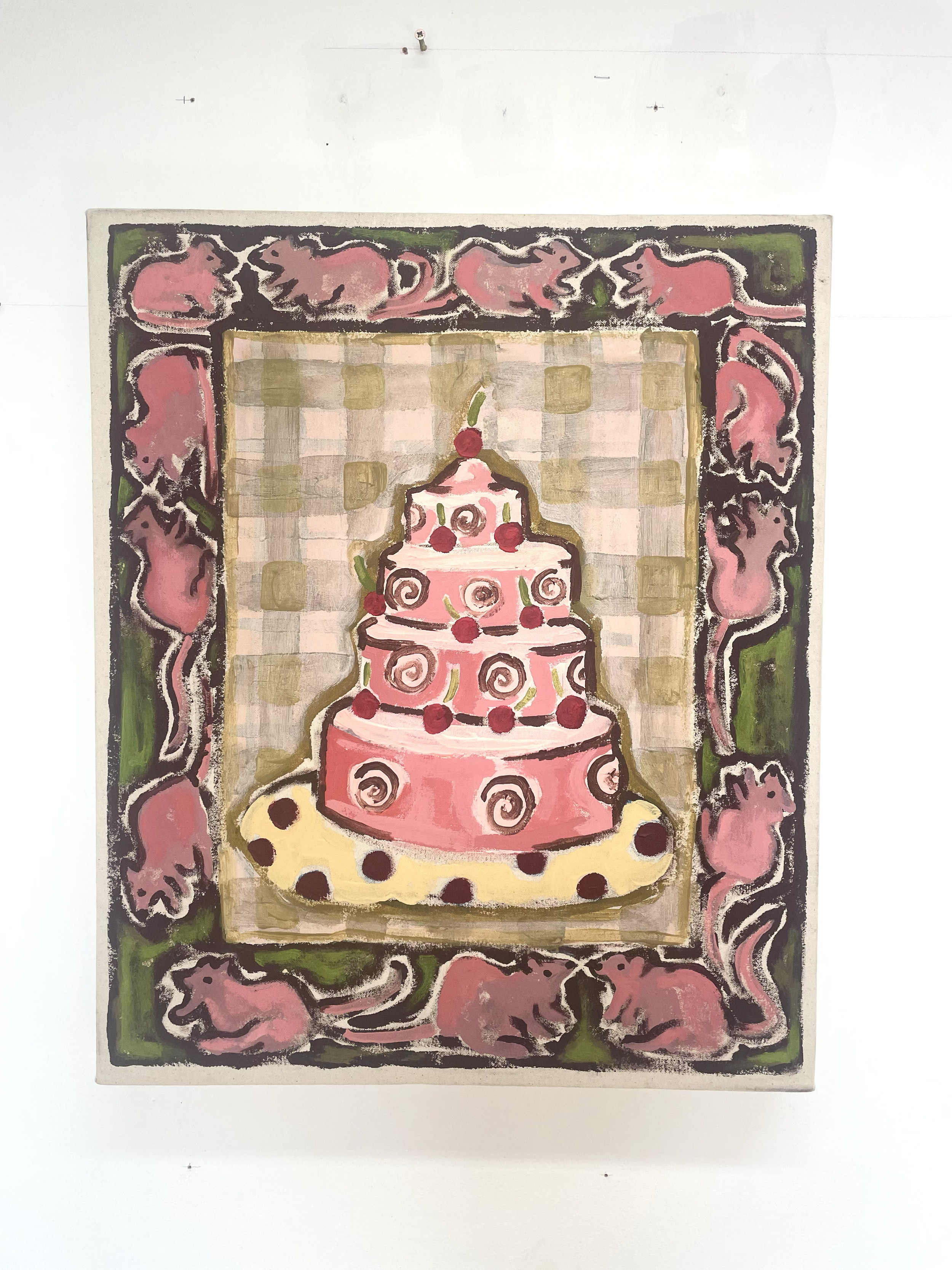 cake and rats
acrylic on canvas
2026