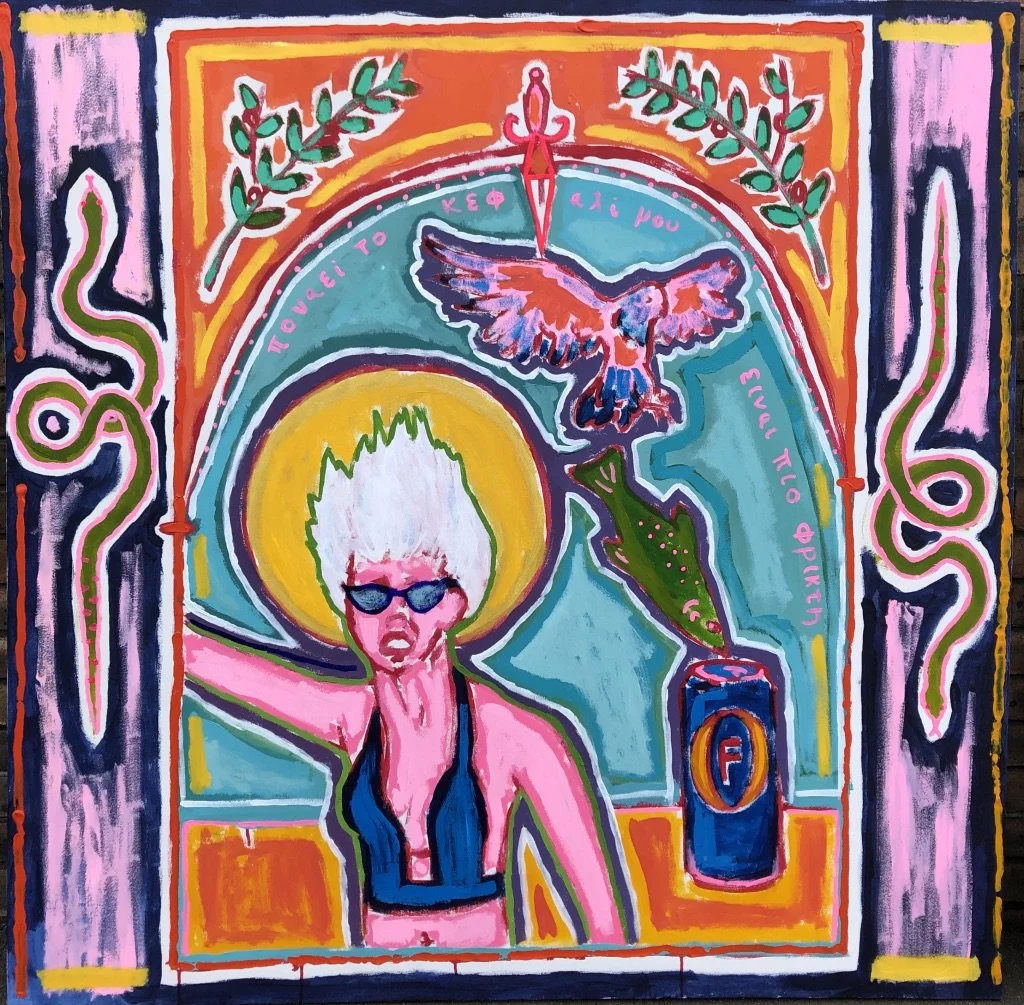 thirsty
acyrlic on canvas
140cm x 140cm
2020