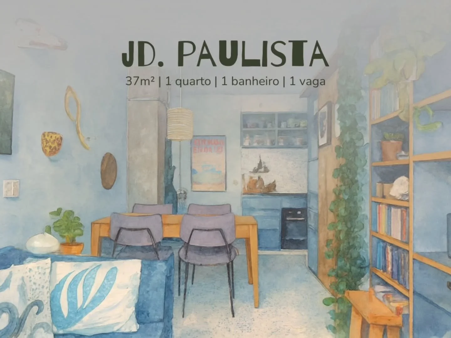 Este &eacute; o lar_i_deal para quem quer um apartamento reformado cuidadosamente por arquiteta, num endere&ccedil;o incr&iacute;vel ao lado da Avenida Paulista. 

S&atilde;o 37m&sup2; de funcionalidade e bom gosto, com excelente ilumina&ccedil;&atil