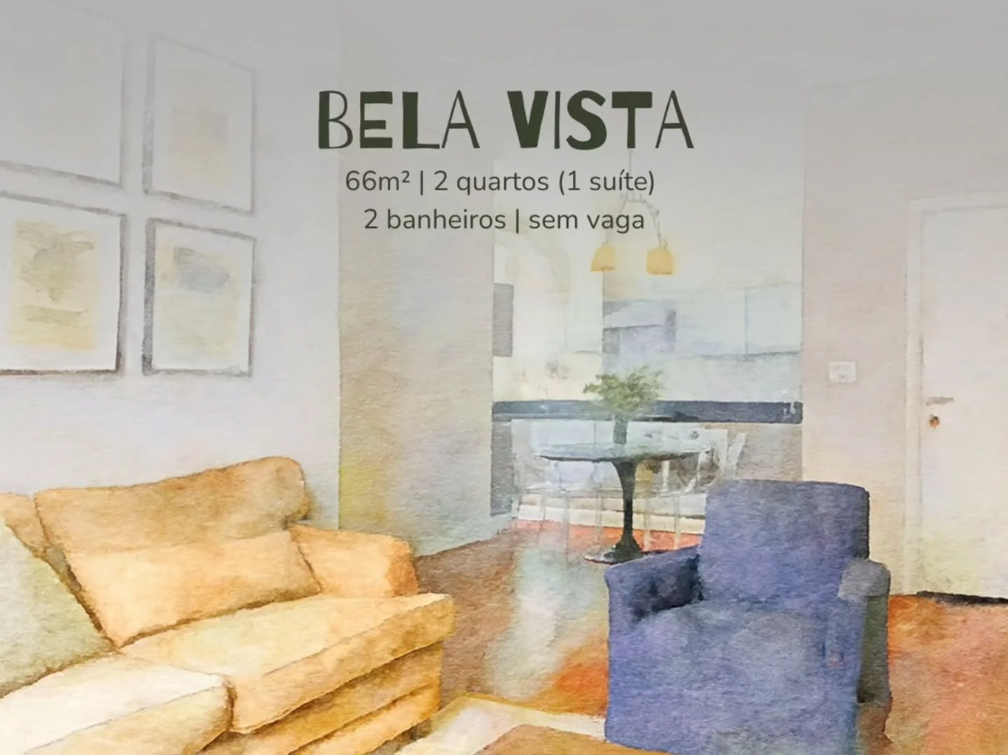 Este &eacute; o lar_i_deal para quem quer morar num apartamento reformado, em predinho, numa localiza&ccedil;&atilde;o especial da Bela Vista.

Na Rua Rocha, a poucos passos da futura esta&ccedil;&atilde;o de metr&ocirc; 14 Bis (linha laranja), &eacu