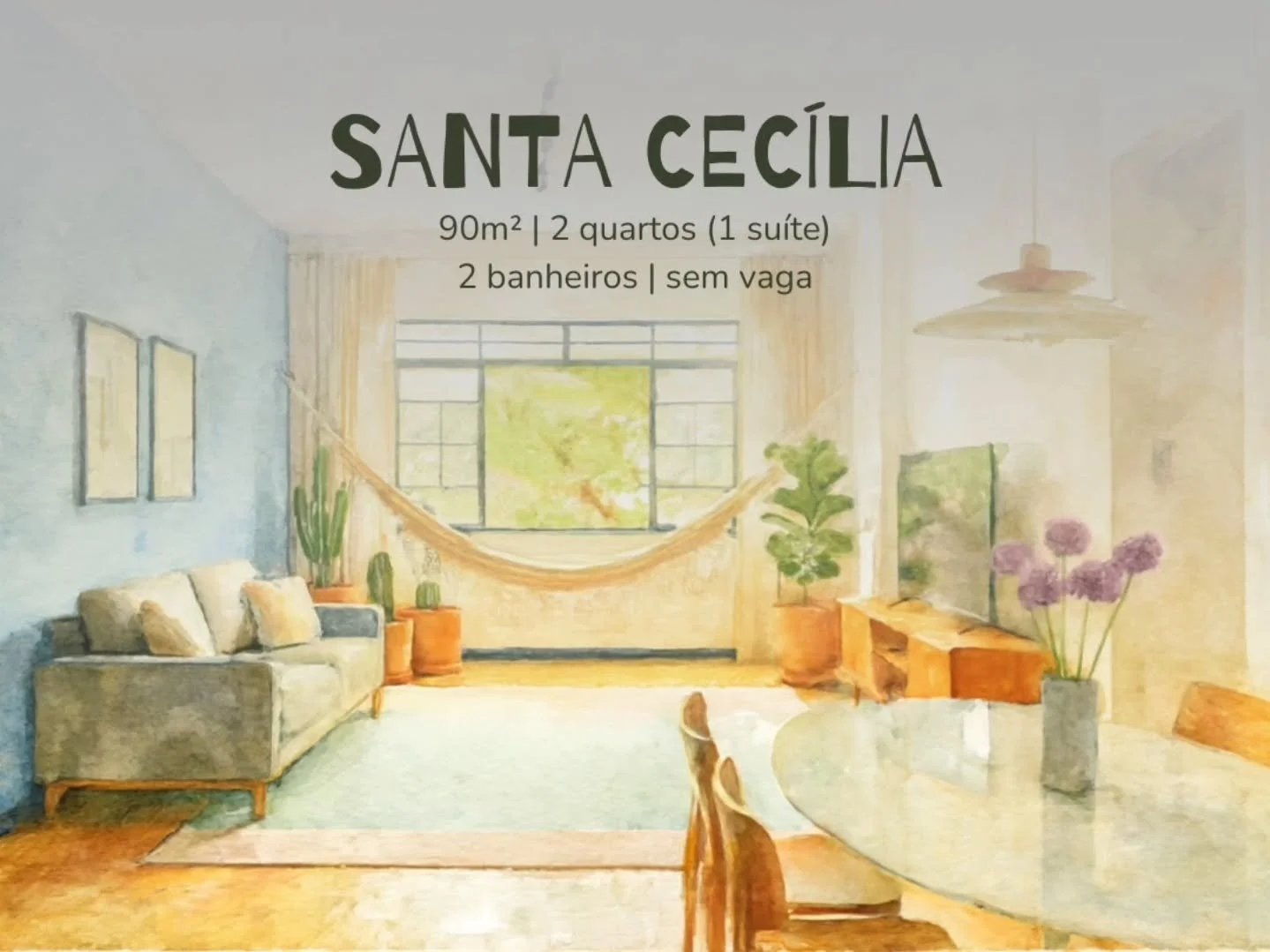 Este &eacute; o lar_i_deal para quem &eacute; amante de &ldquo;quadro verde&rdquo;!

Vista para a copa das &aacute;rvores, ambientes amplos e p&eacute;-direito generoso formam o conjunto perfeito para viver bem na regi&atilde;o central.

O apartament