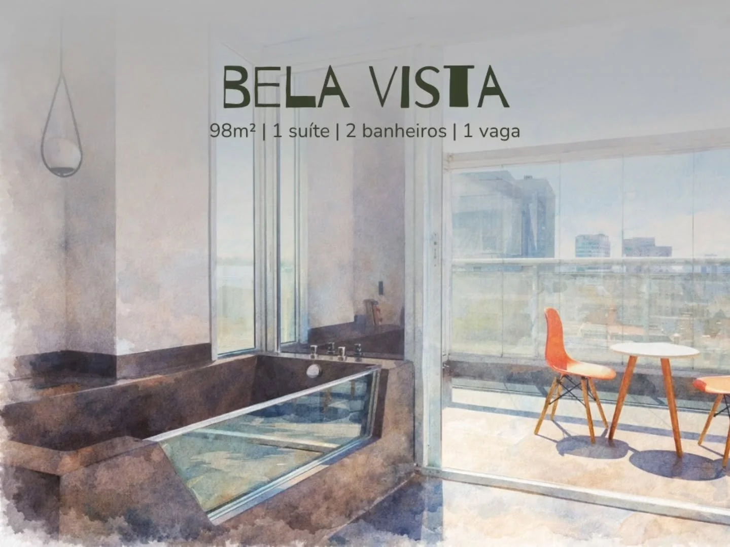 Esta cobertura &uacute;nica, totalmente reformada em 2023, foi projetada para oferecer exclusividade e bem-estar. O espa&ccedil;o social integra sala e cozinha em um ambiente moderno e convidativo, ideal para receber. Entre a sala e a su&iacute;te, u