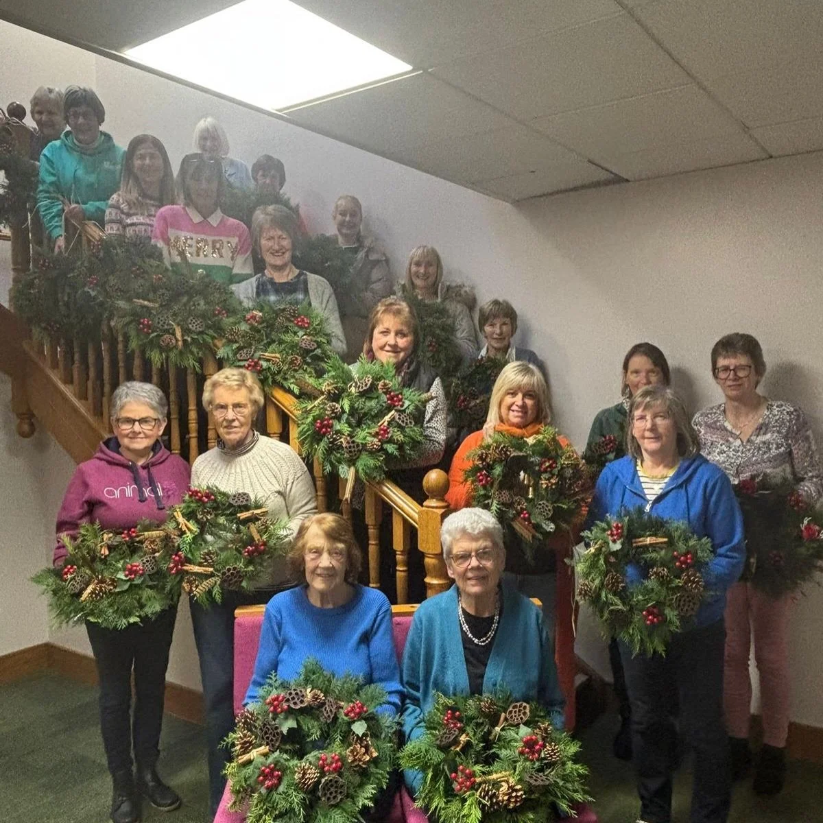 Christmas Wreath Making Workshop 2025 🎄

A group of our ladies had a fab time last Saturday making their own wreaths. Lunch and treats were also included along with lots of fun! 

A huge thanks to Valerie for facilitating this brilliant workshop and