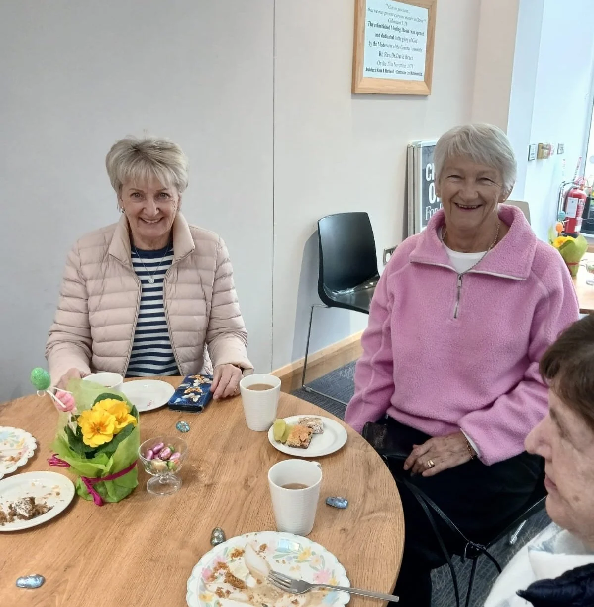 Did you know&hellip;here at First Portadown we have our &lsquo;Cafe&rsquo; every 2 weeks on a Monday morning? 

Cafe is a great opportunity to get involved in church life, enjoy some treats and meet new people - just look at all those friendly faces 