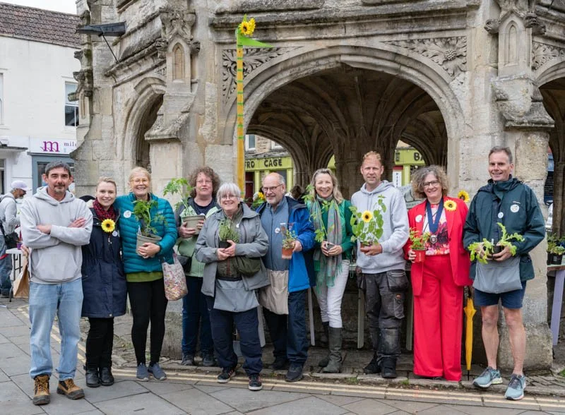 Malmesbury & district Garden Club team for Plant sale June 2026