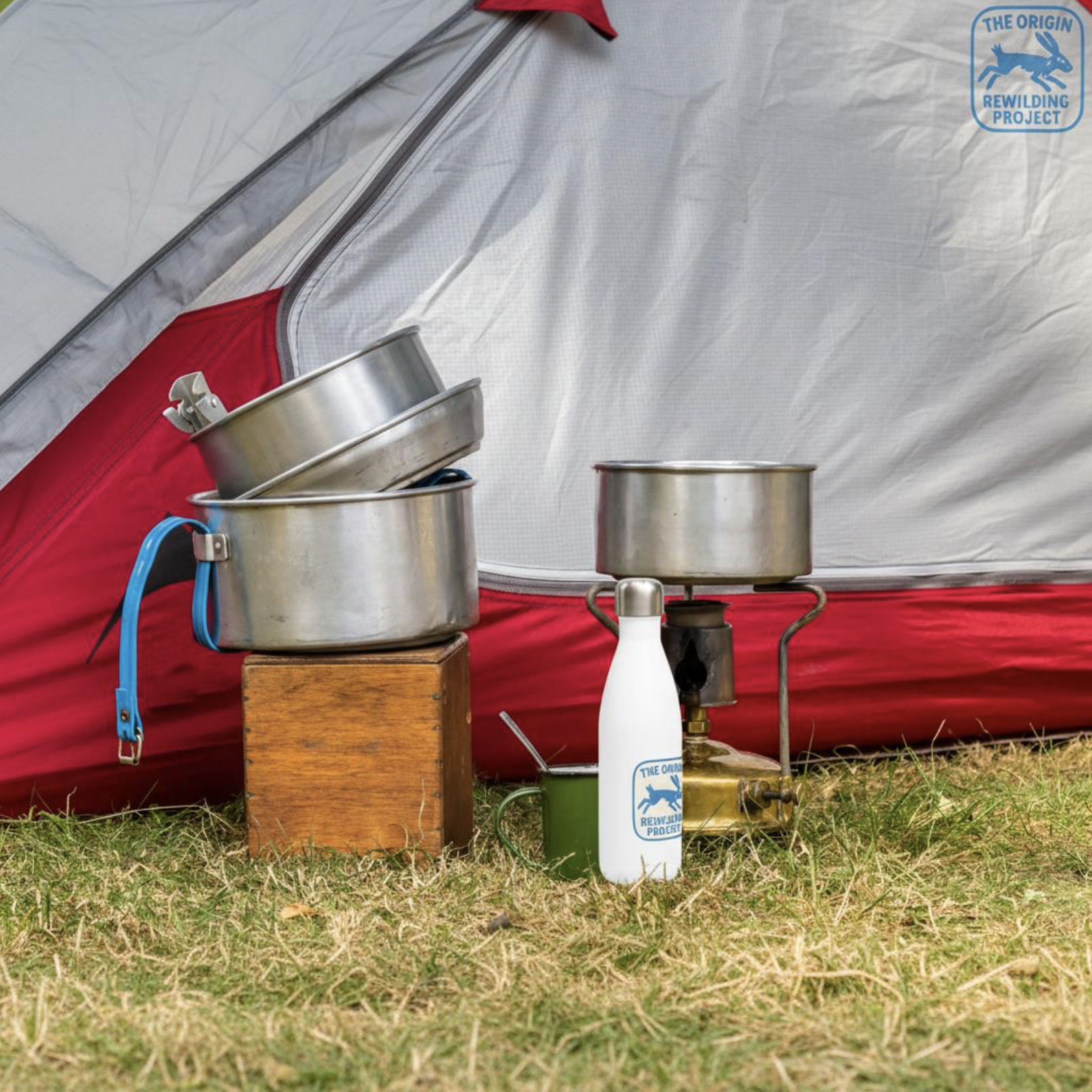 White 17oz Stainless Steel Water Bottle