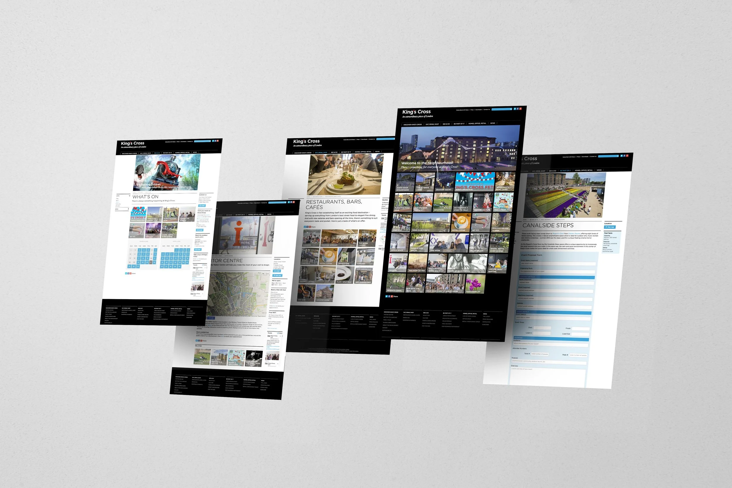 King's Cross Website