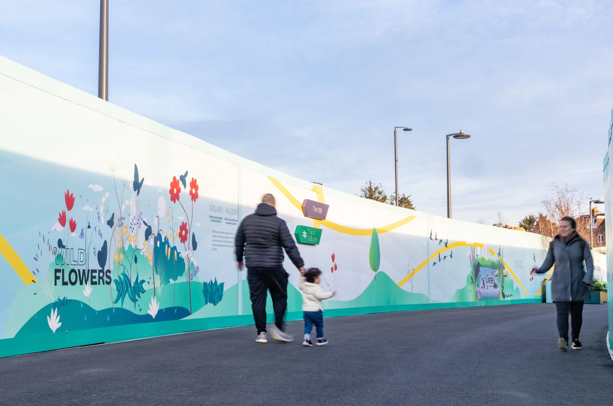 Environmental graphics and wayfinding