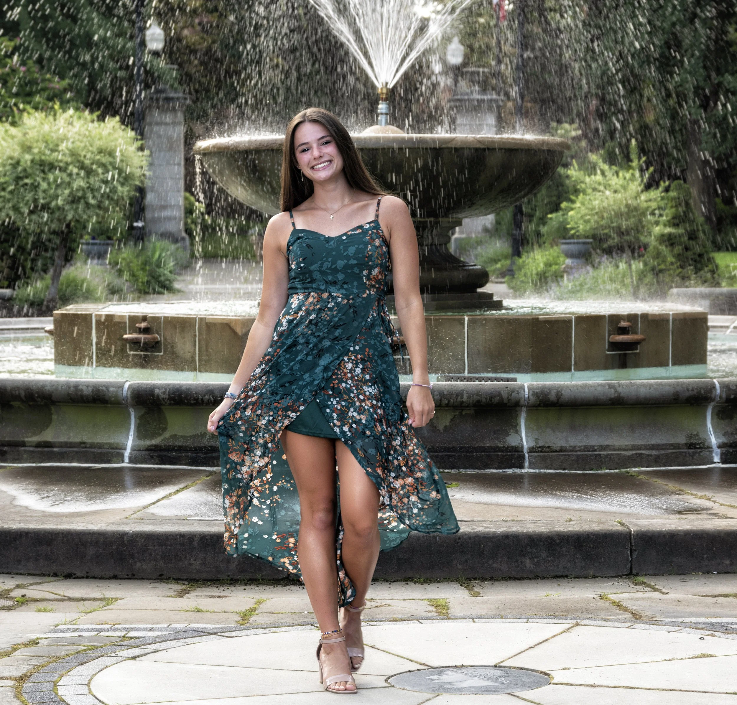 high school girl with fountain cleveland ohio