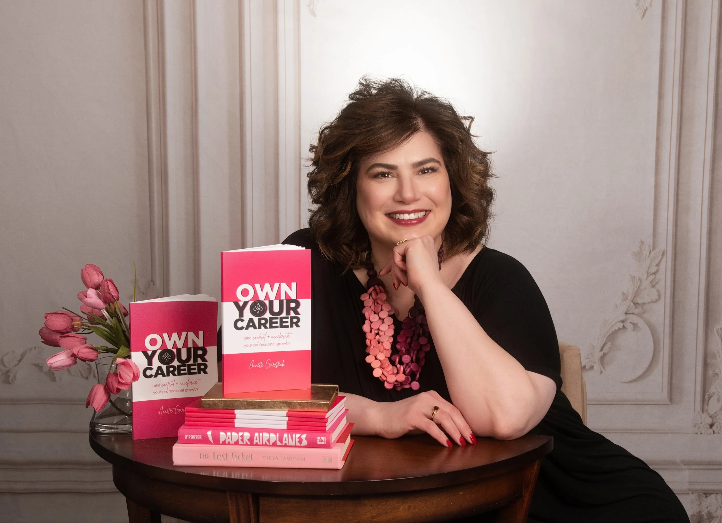 author Annette Garsteck with book