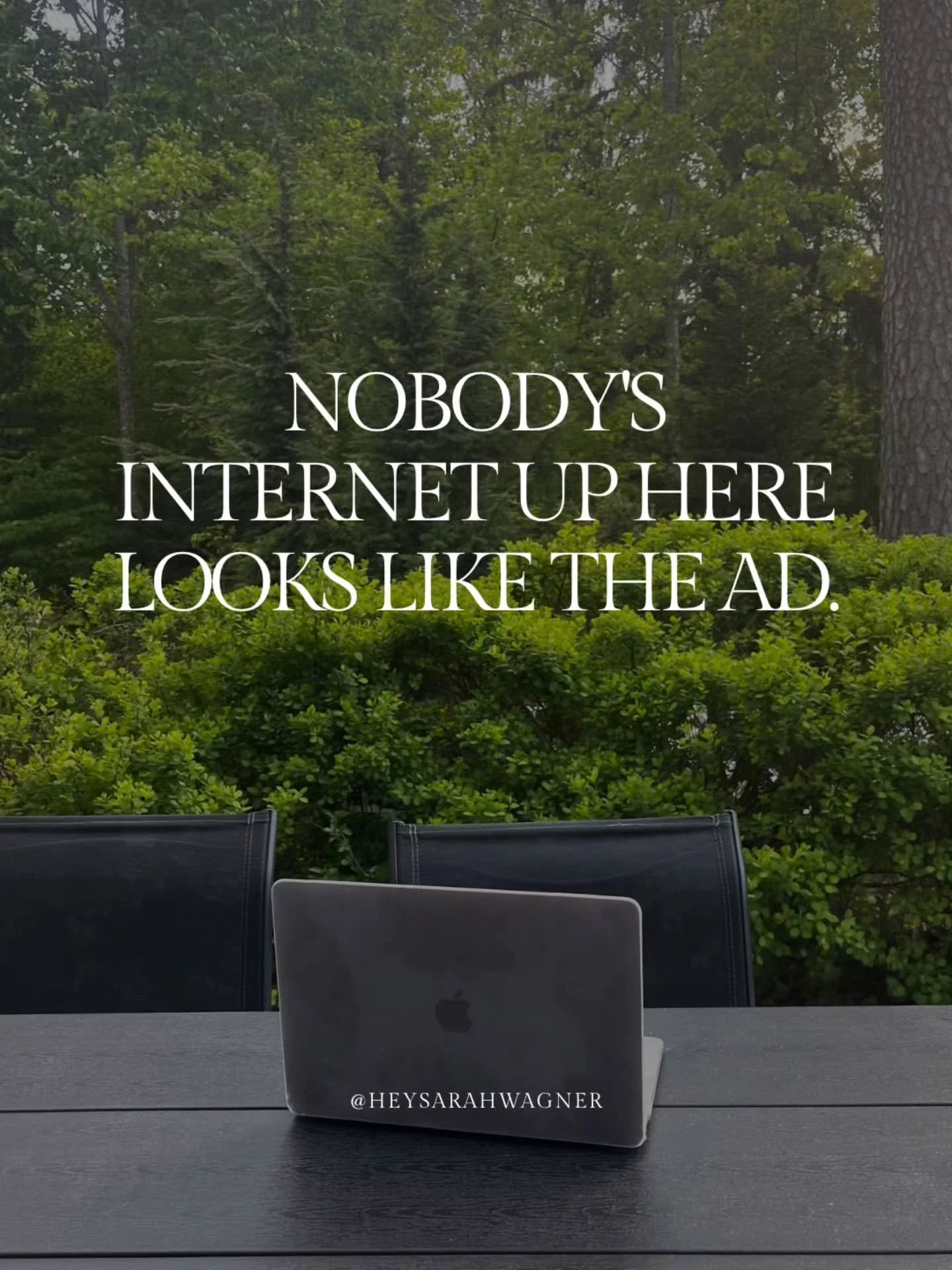Nobody's telling you this when you fall in love with a mountain property.

The internet isn't city internet. The cell service isn't city cell service. And if you work from home, that matters.

Here's what's actually true up here.

Most remote workers