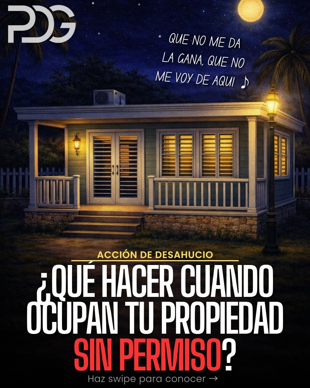 &iquest;Est&aacute;n ocupando tu propiedad sin pagar o sin permiso? No tienes que quedarte de brazos cruzados. 🚫🏠

El desahucio es el mecanismo legal para recuperar la posesi&oacute;n de tu inmueble. ⚖️

Coordina tu consulta:
📞 787-668-5767
📍 Gua