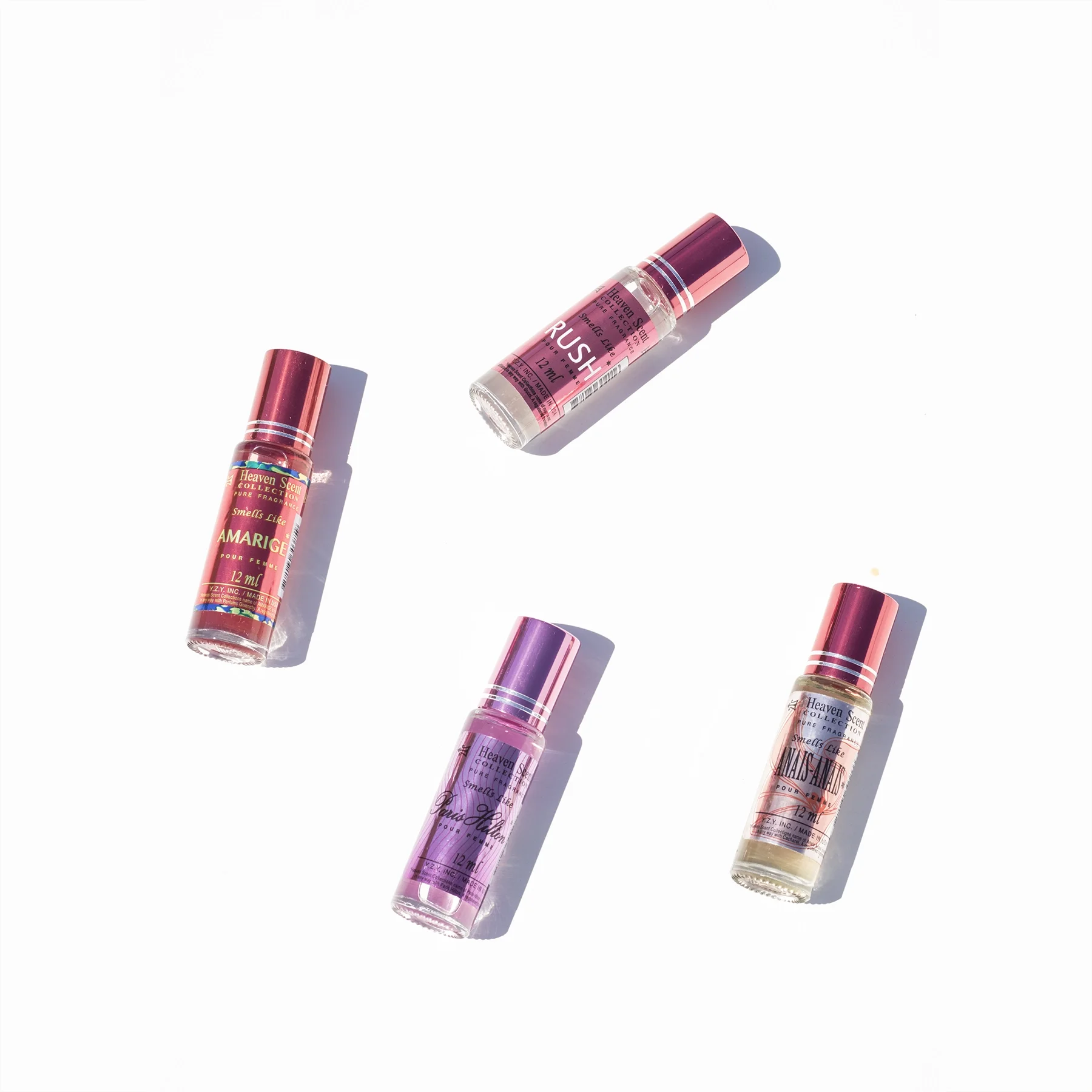 Have-A-Scent playful perfume bottles displayed together