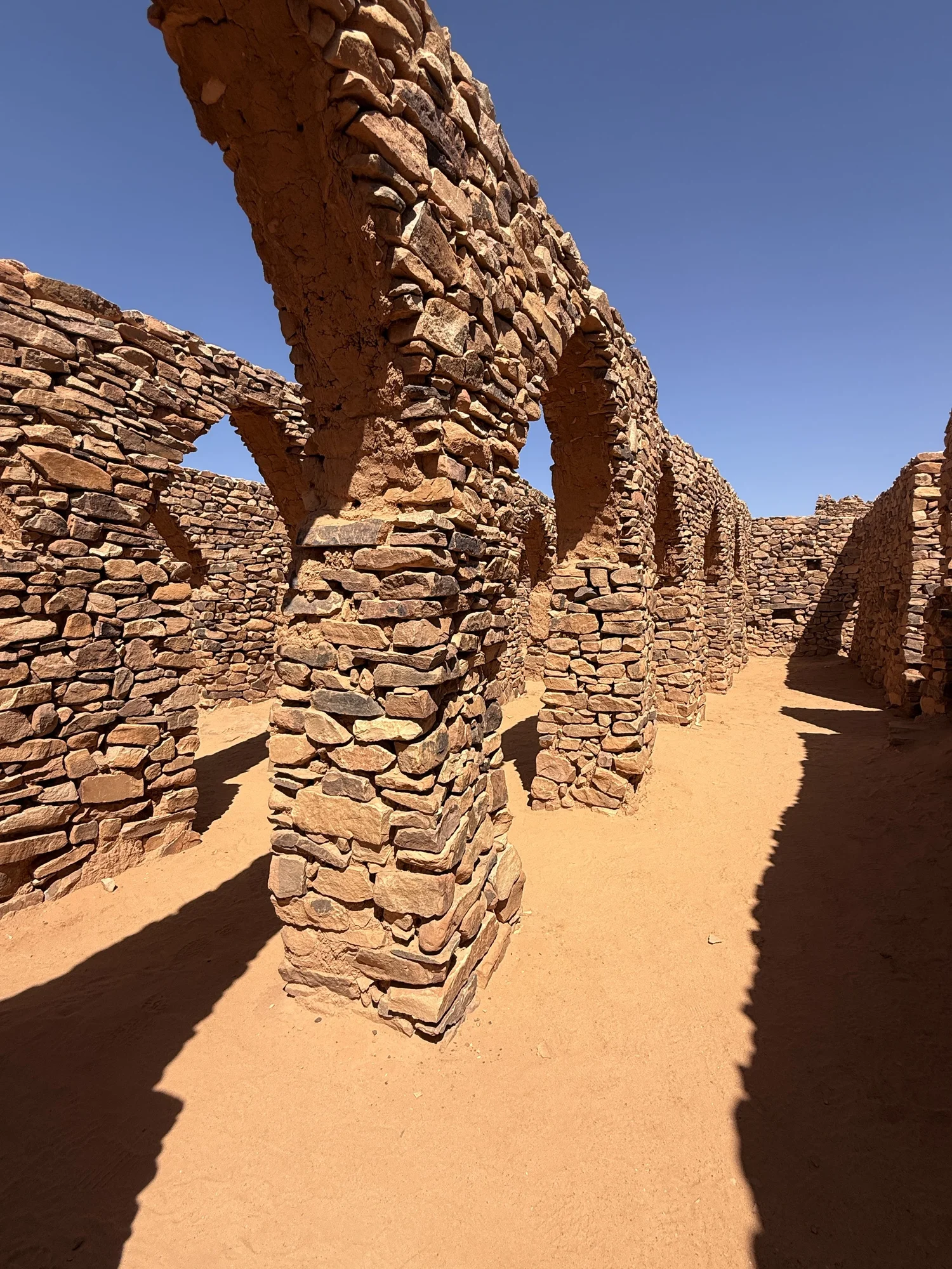 Stone arches in the old quarter