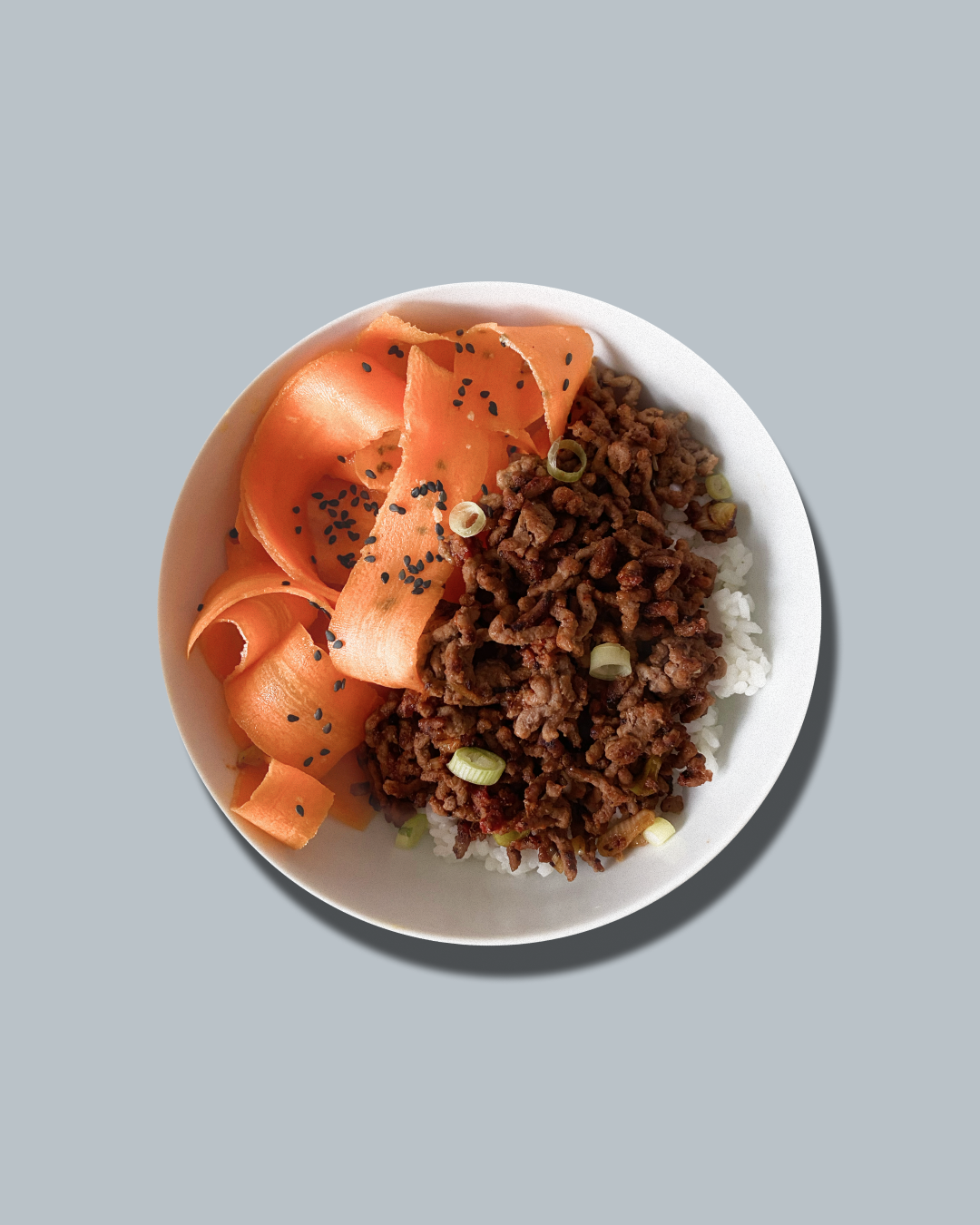 Ember Beef with Pickled Carrot Ribbons