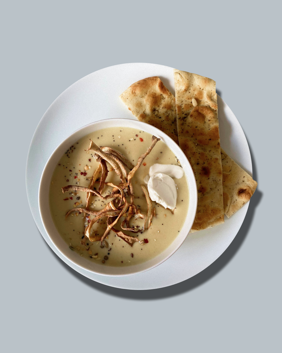Parsnip Protein Root &amp; Peel Soup