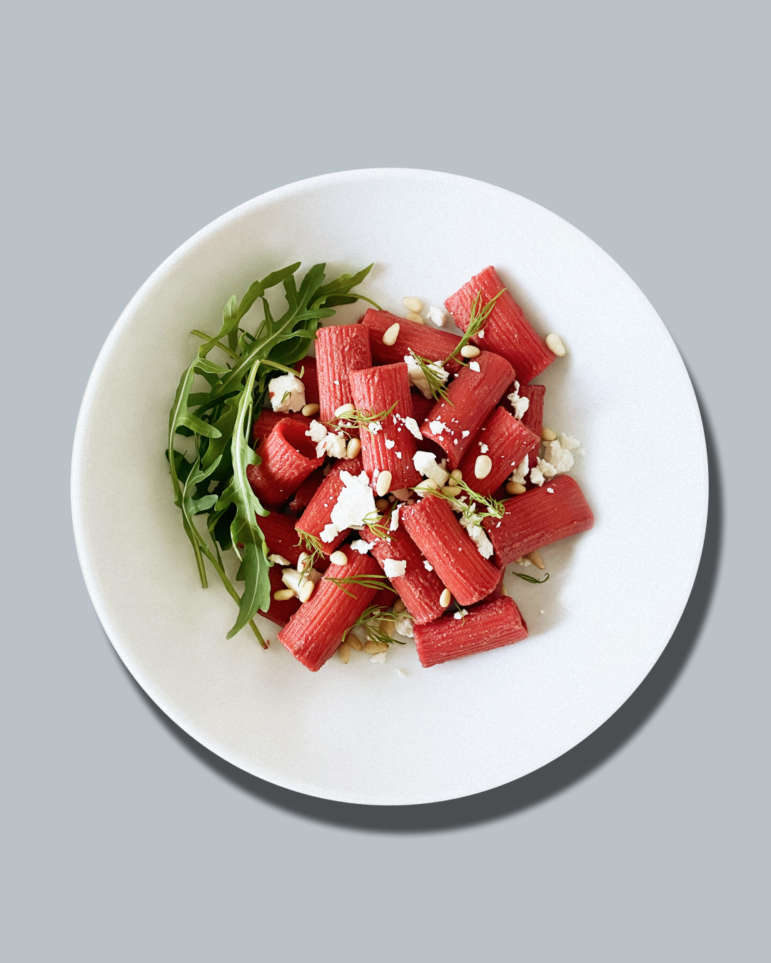 Ruby Red Beetroot &amp; Feta Rigatoni