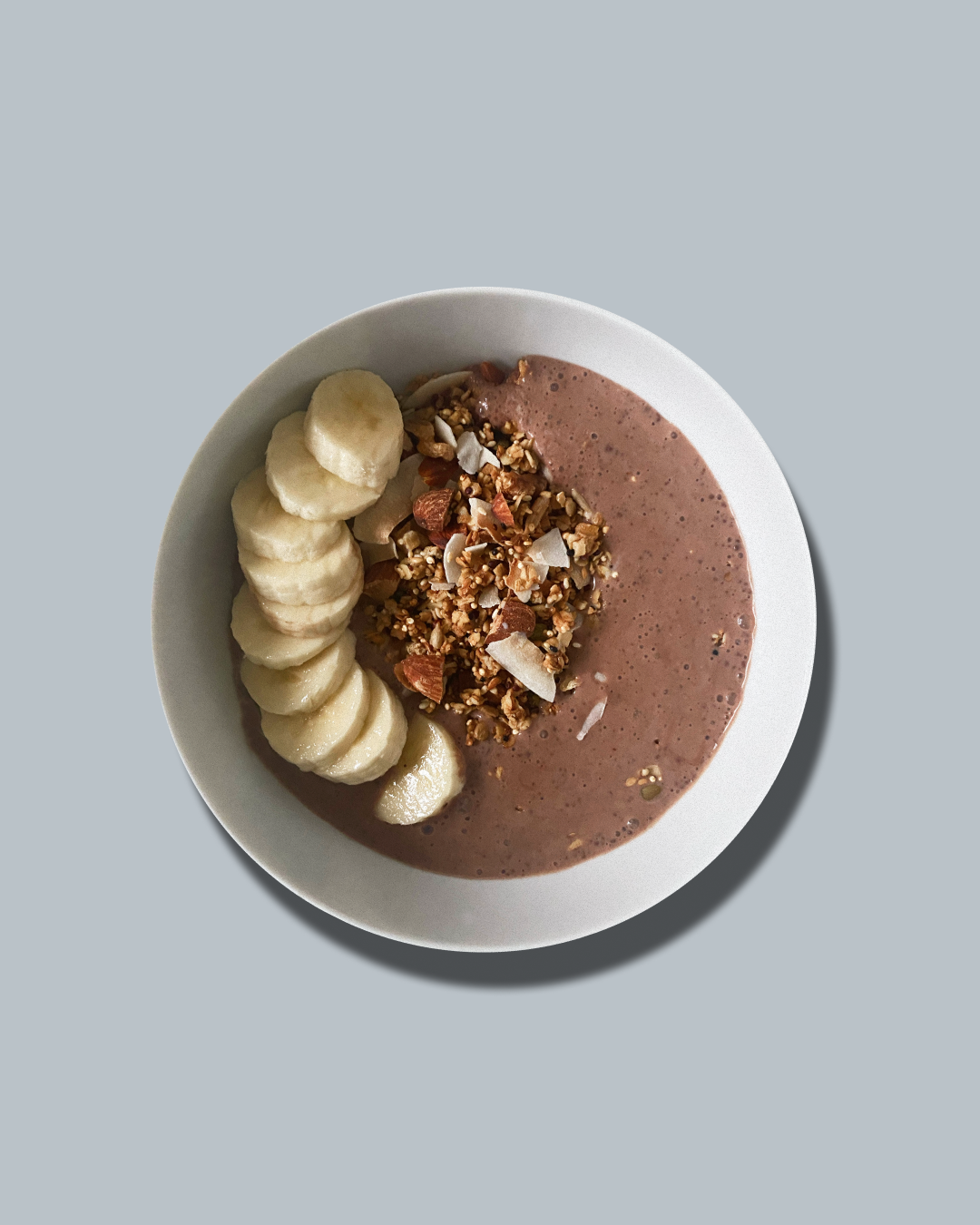 Banana Granola with Cacao Mylk