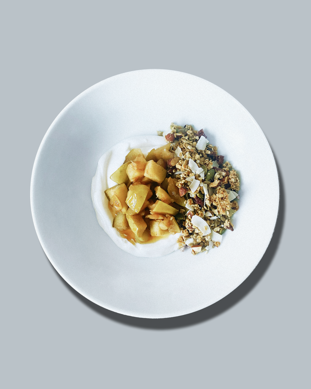 Golden Apple Breakfast Crumble
