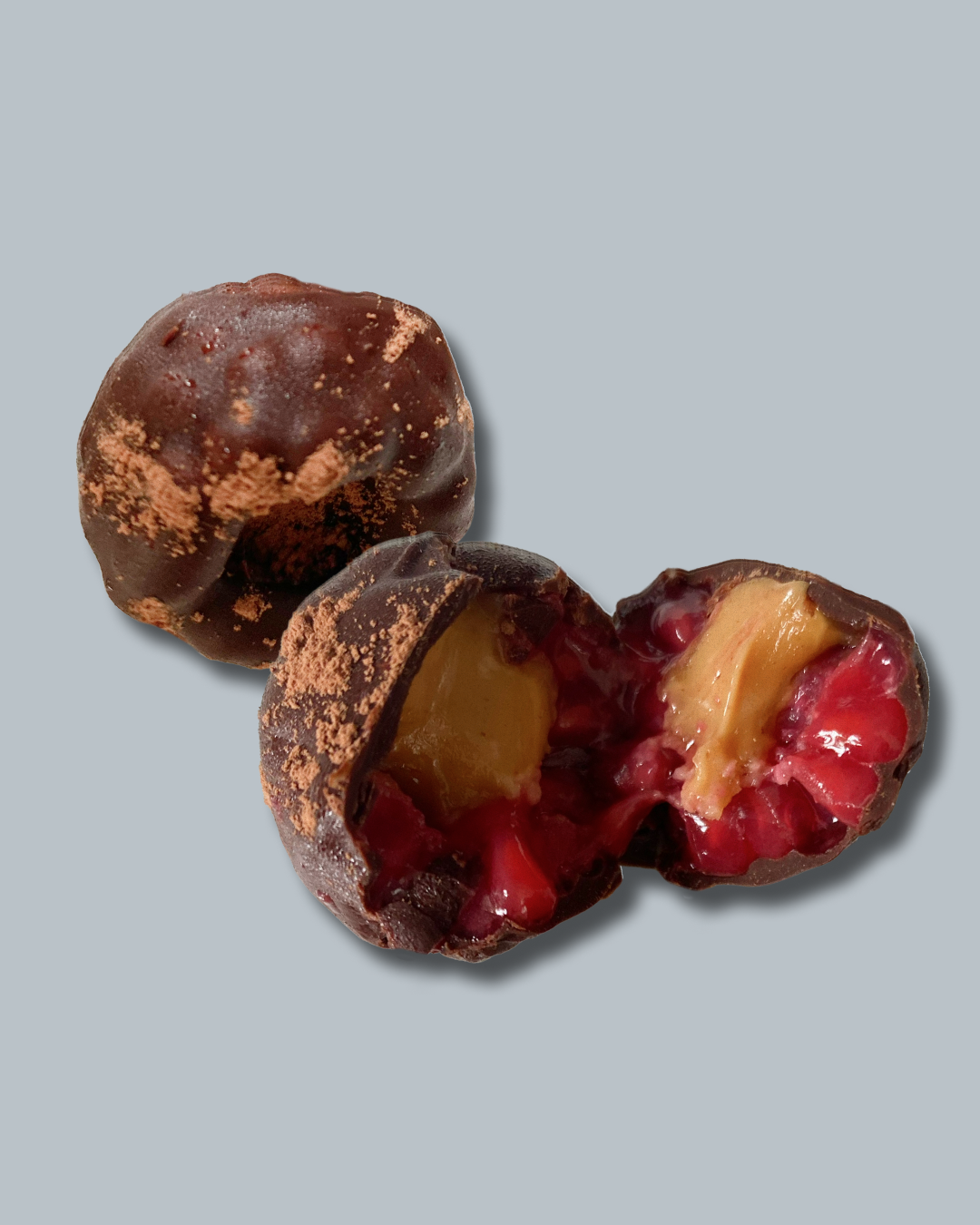 PB&amp;J Choco Truffles