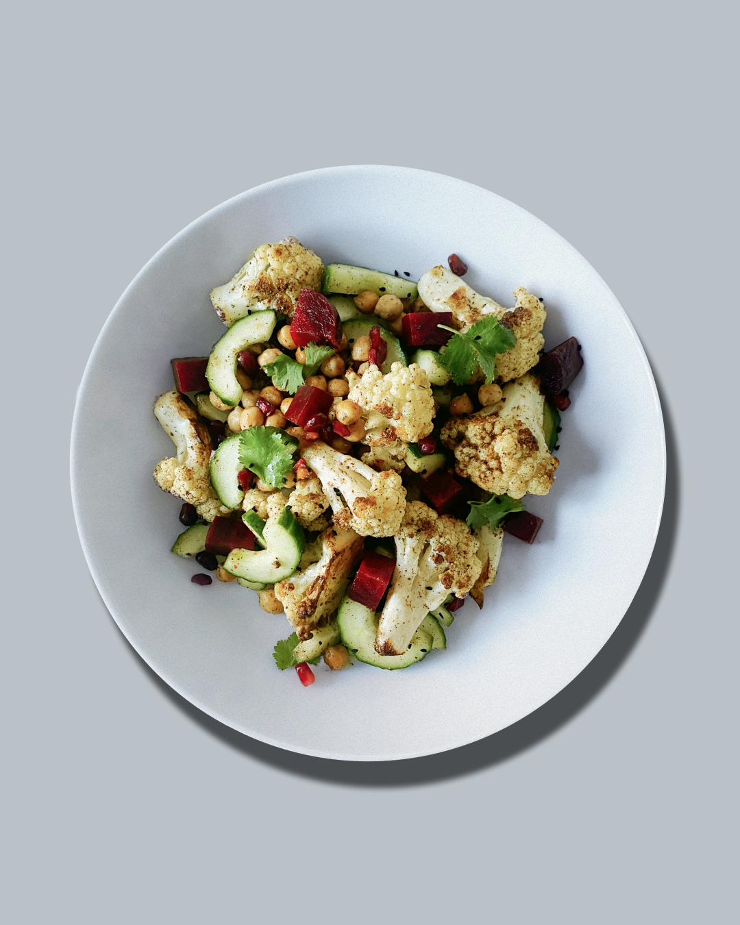 Cauliflower &amp; Beetroot Chaat