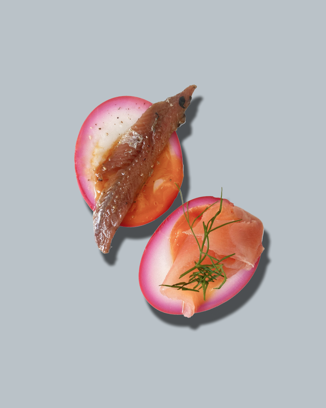 Pink Pickled Eggs