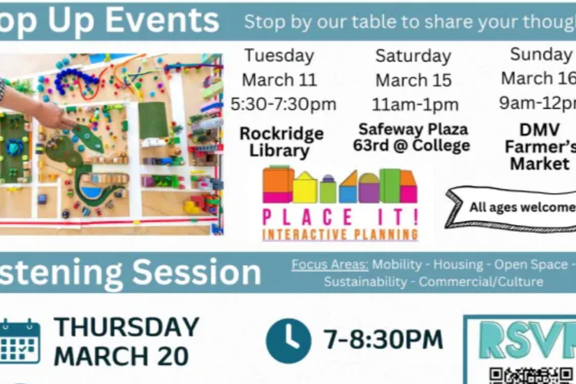 Rockridge Community Vision Plan Has Officially Launched