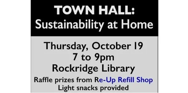 Rockridge:  Let’s Reduce Our Carbon Footprint