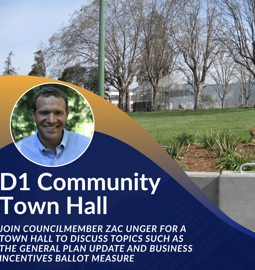  Councilman Zac Unger D1 - Town Hall