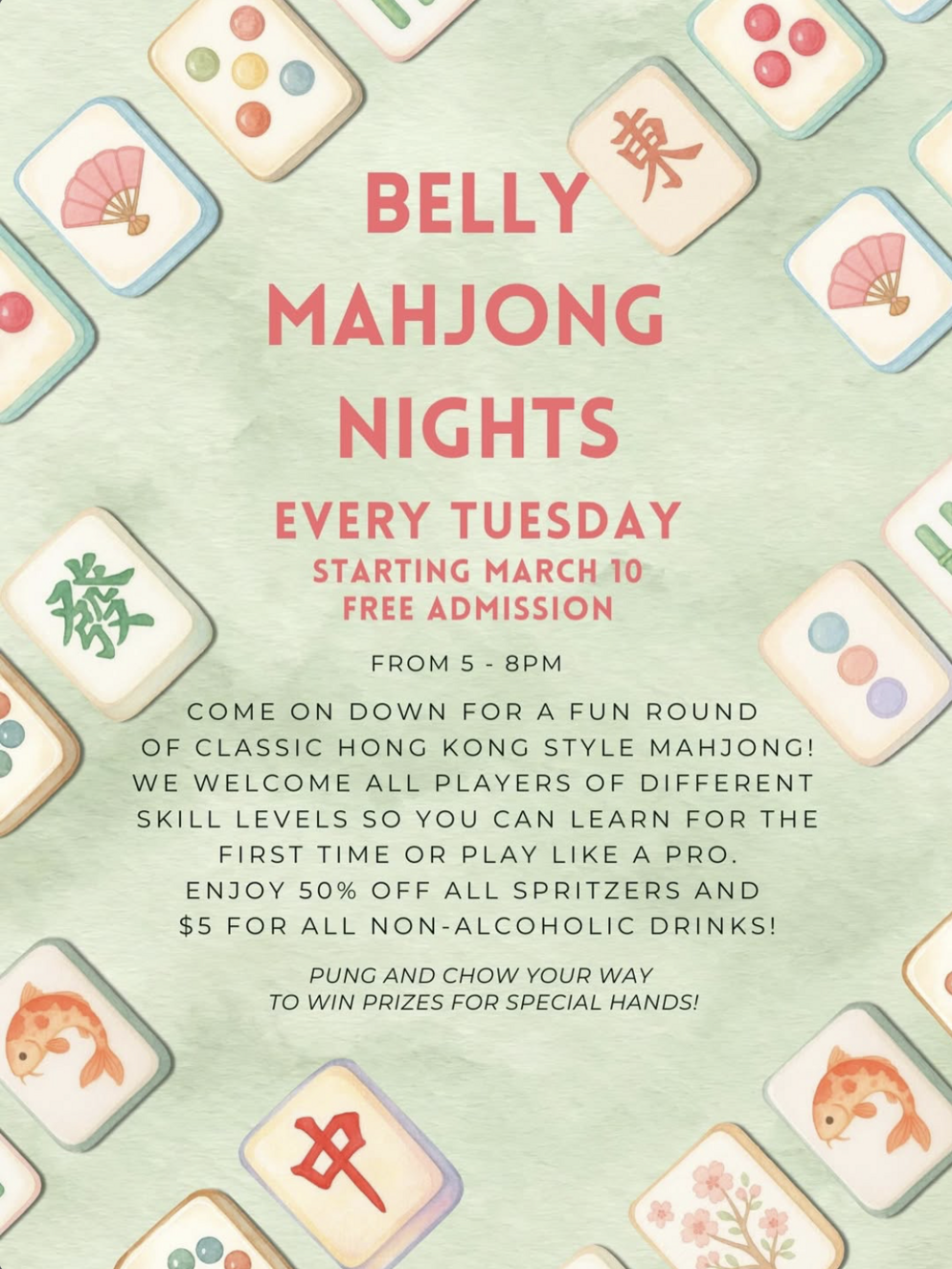 Mahjong at Belly
