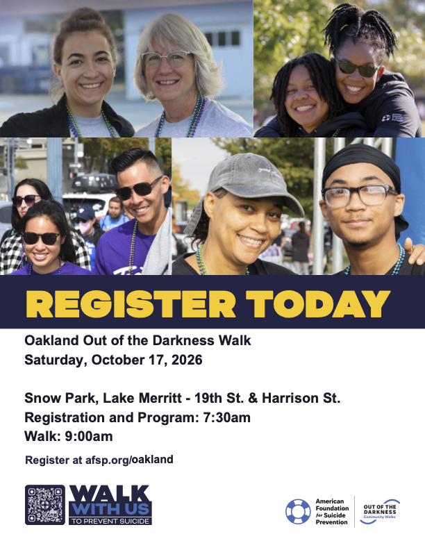 Oakland Out of the Darkness Community Walk
