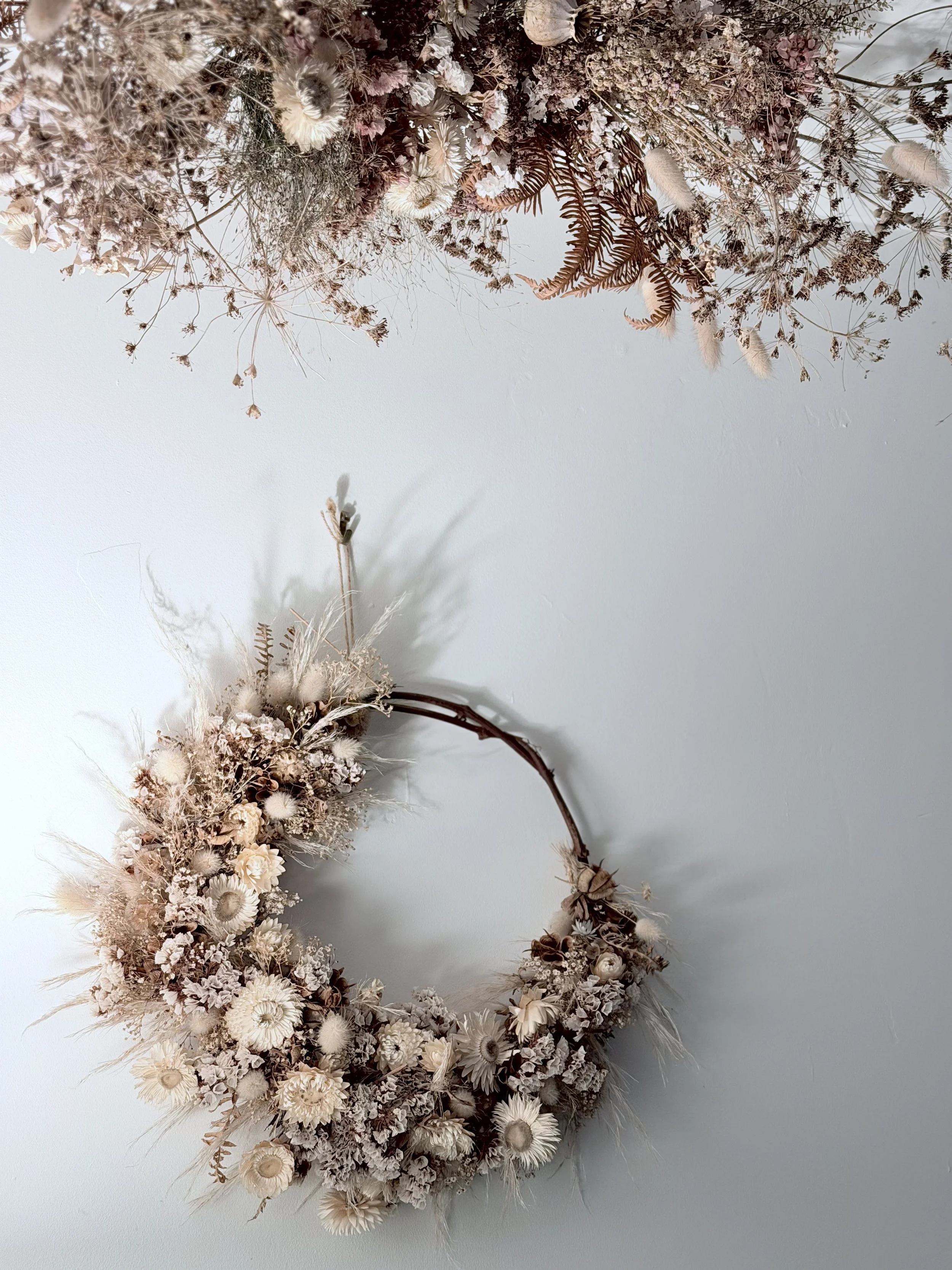 Dried-flower-wreath
