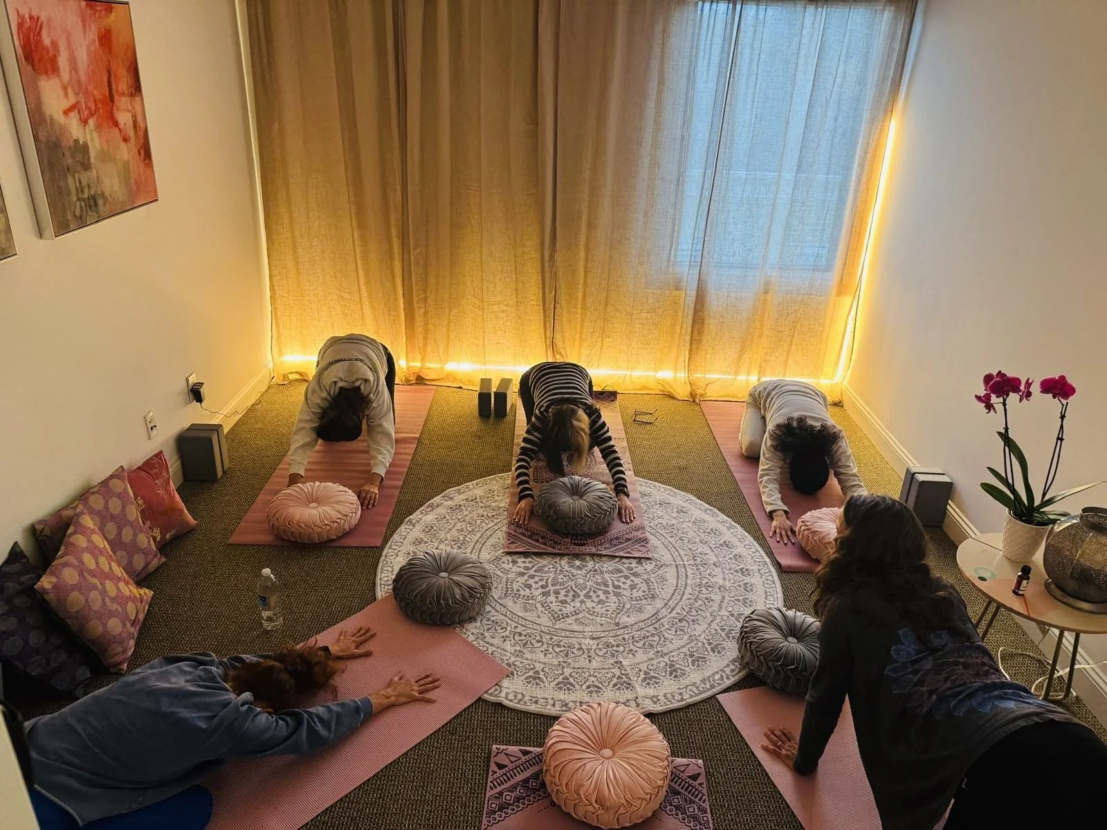 Yoga class