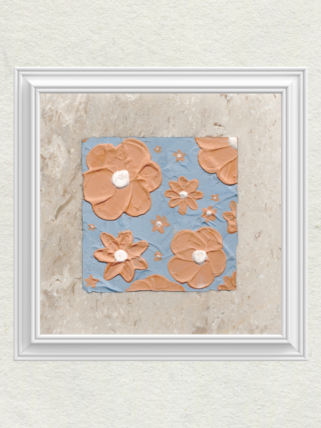 Terracotta Petals print
