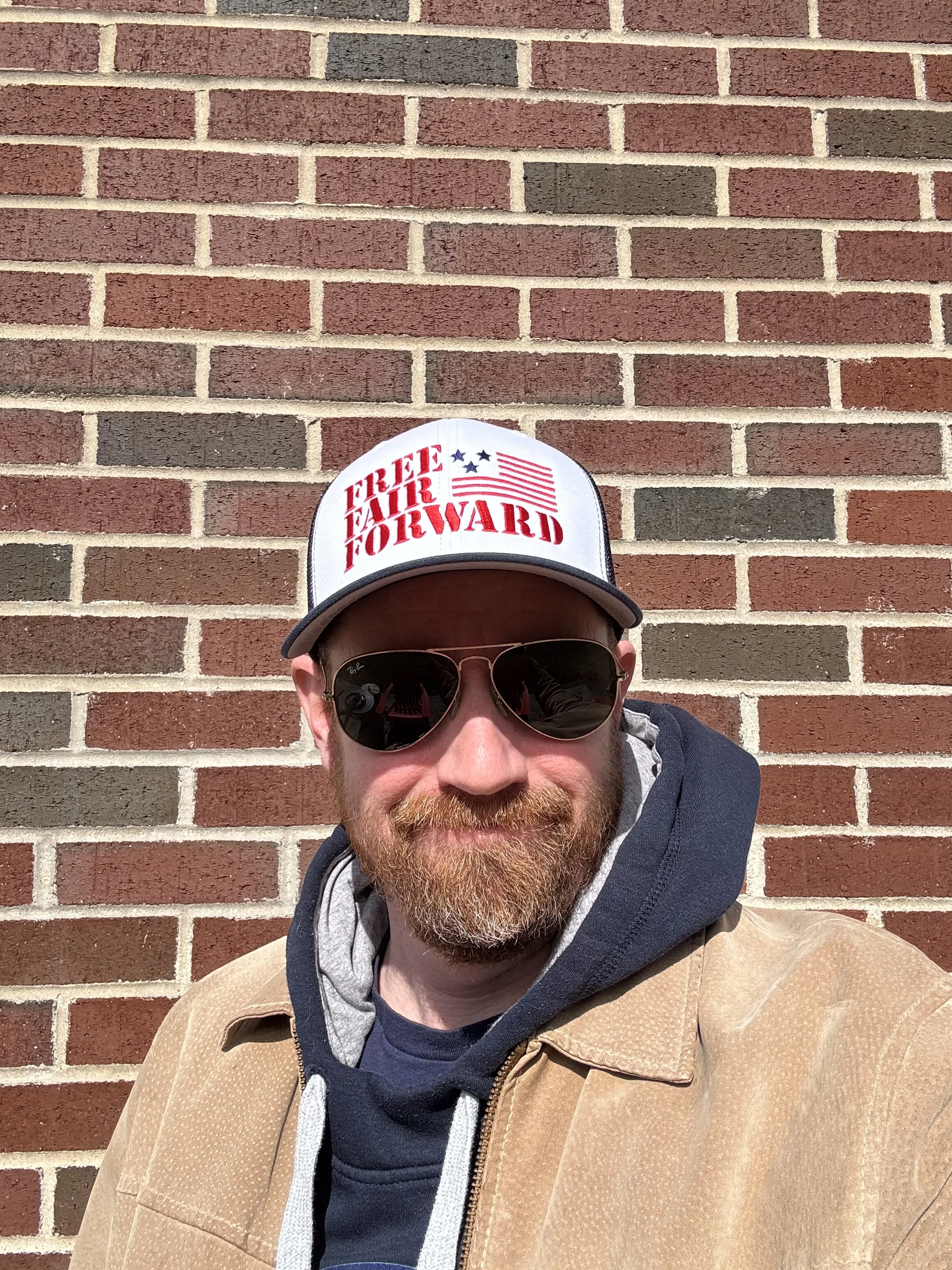 Free Fair Forward Trucker Hat