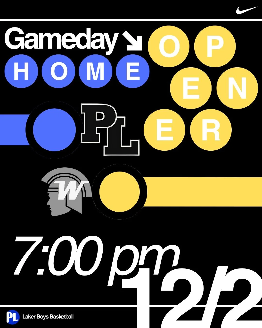 It&rsquo;s here! Opening night of the 2025-26 Boys Basketball season vs Wayzata, 7 pm.

The first 75 HS students who arrive for the varsity game tonight will get free pizza!

Also, all PLAY Basketball youth players wearing their PL jersey get FREE EN