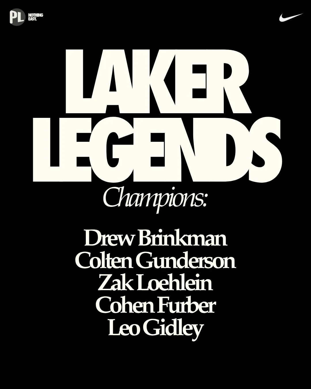 Throughout the year, the JV and V players combined into multiple teams and competed in fun competitions. While the lowest scoring team earned the honor of singing karaoke before the final regular season game, today we celebrate the winning team! #Lak