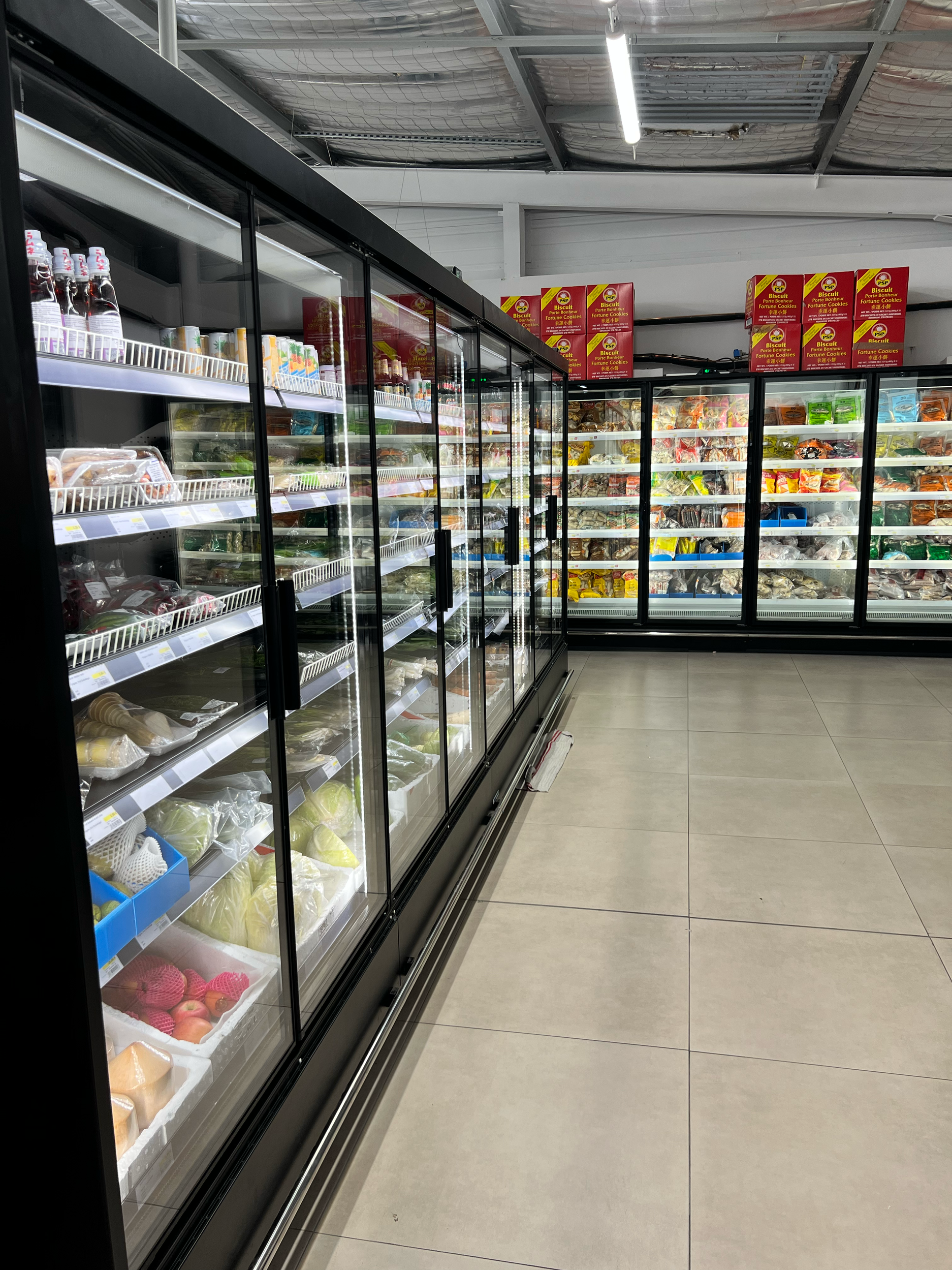 Vente et pose de vitrines réfrigérée