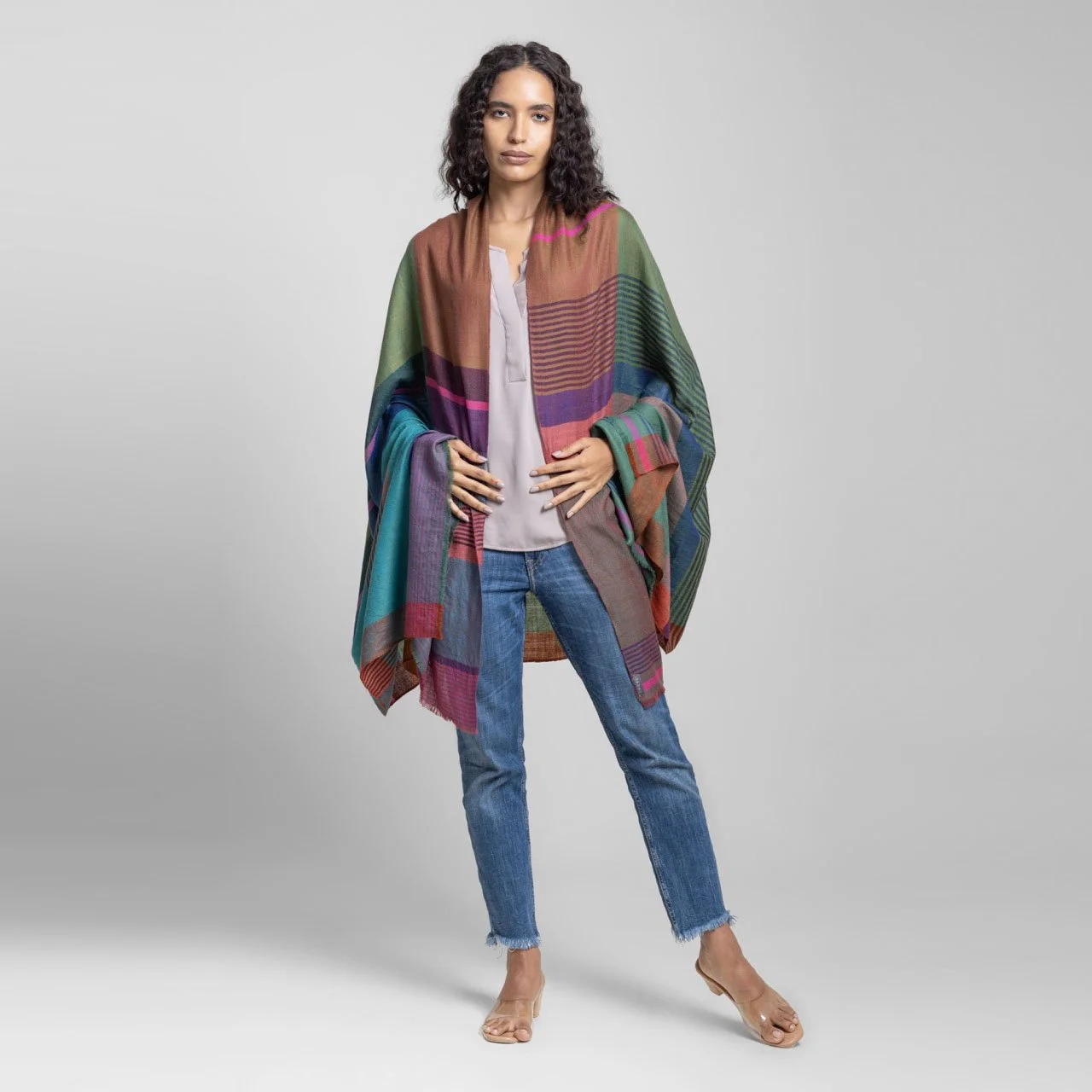 Vivara Handwoven Cashmere Shawl