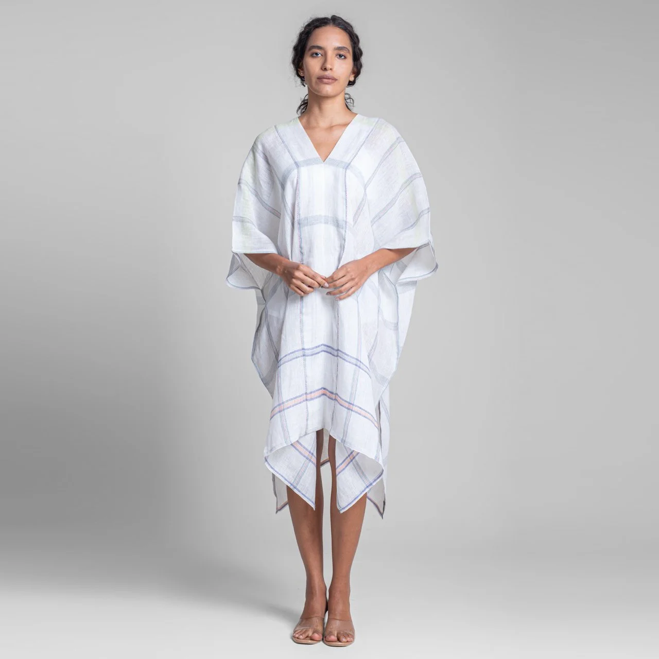 Summer Loom Linen Kaftan