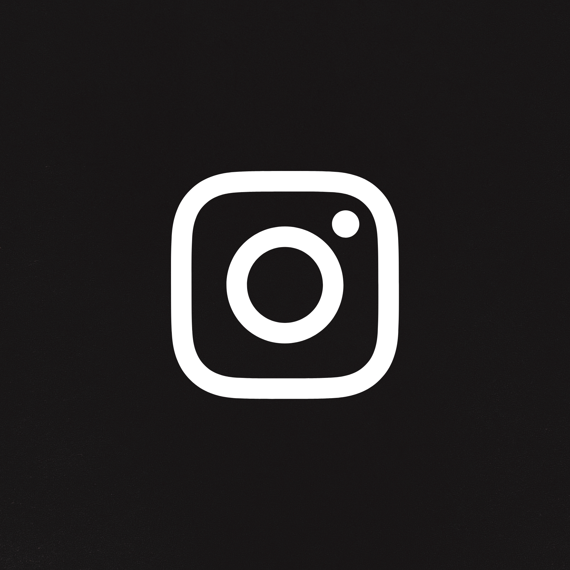 Instagram logo on a black background