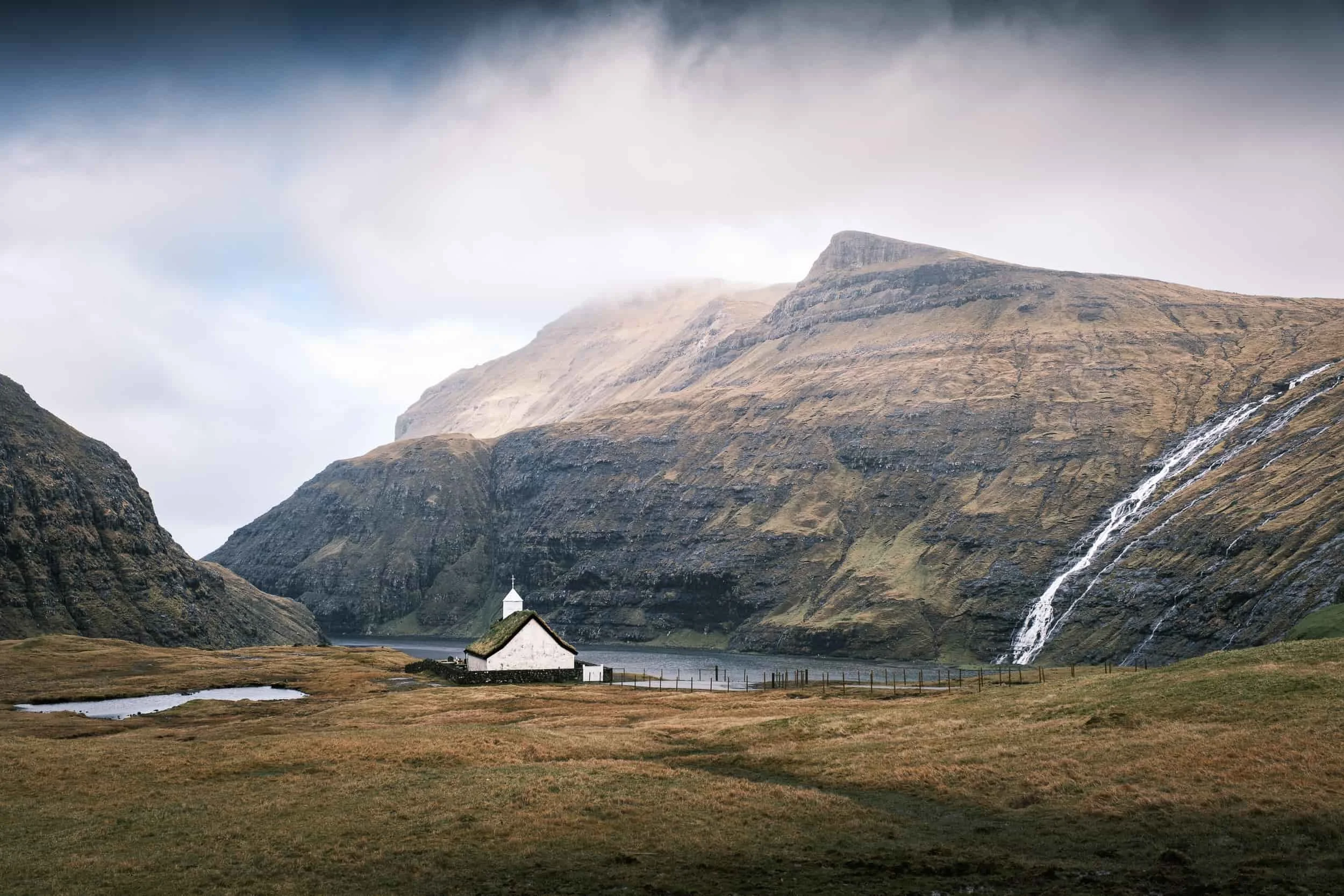 Saksun and its fjord: destination photography to promote site preservation.