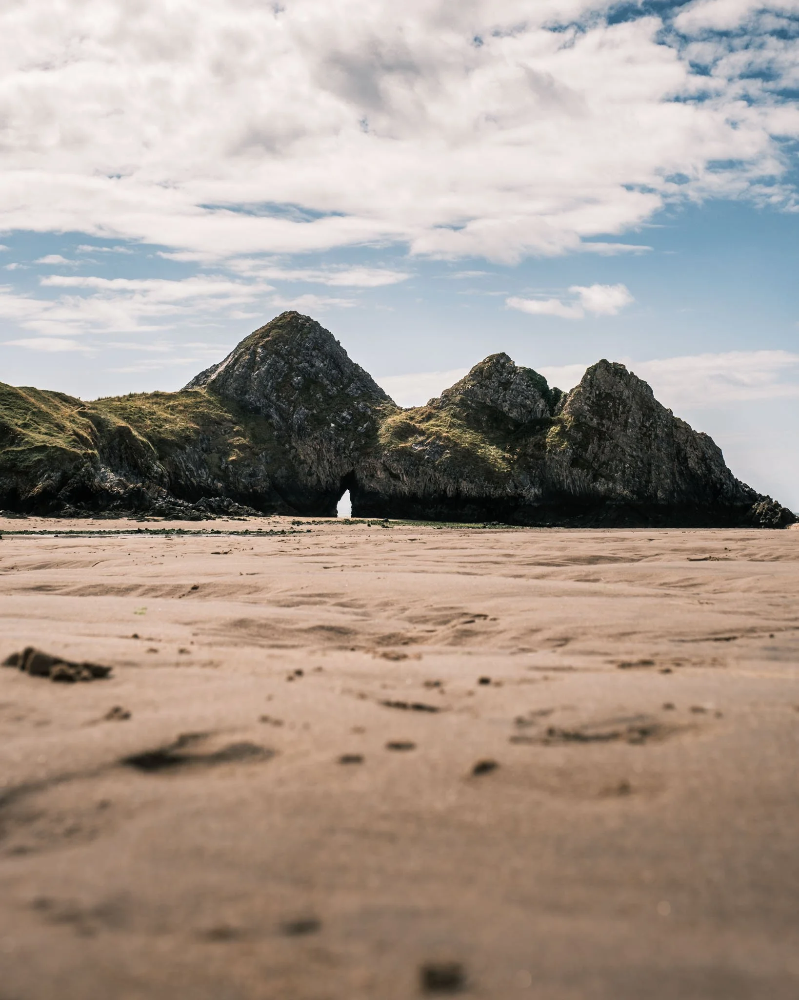 Wales: Pembrokeshire coast landscape. Outdoor reportage, regional promotion, and sustainable tourism by Guillaume Donsimoni.
