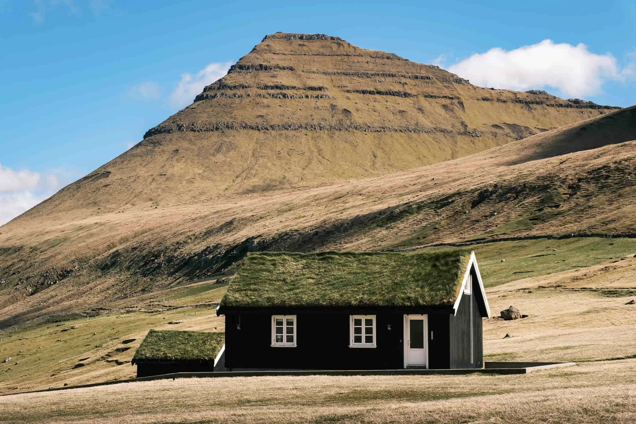 Black house with a grass roof: report on the preservation of architectural heritage.