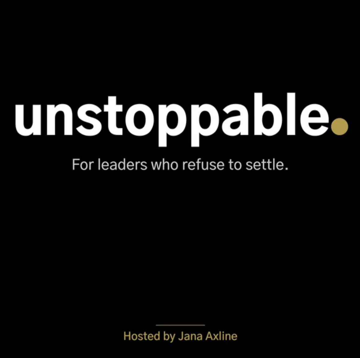 Unstoppable Podcast episode cover — Ashley Gibson on her career pivot from Broadway executive to therapist