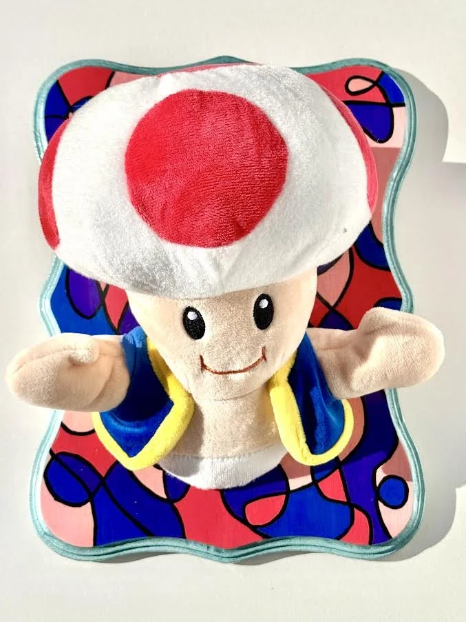 Toad From Mario Plaque