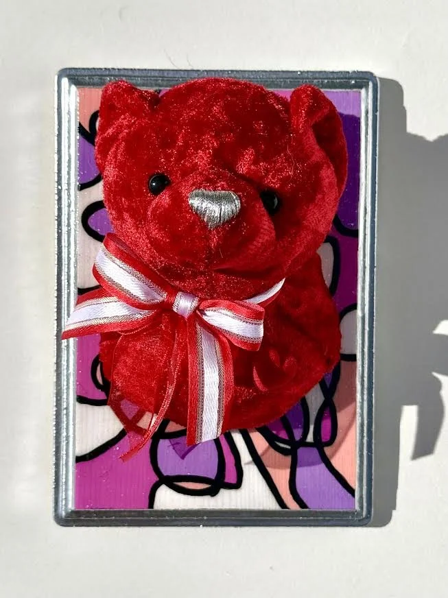 Valentine's Bear Plaque