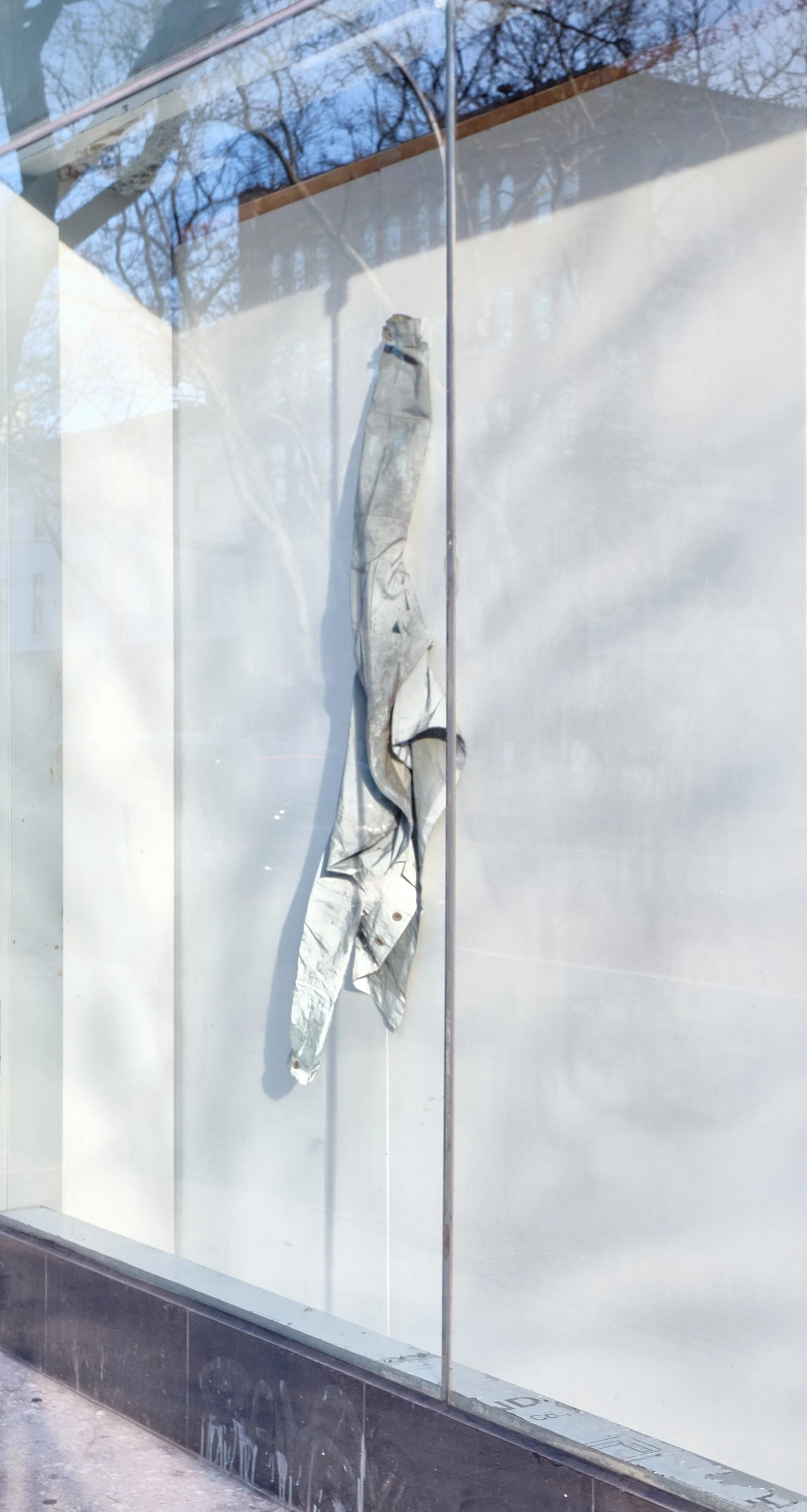  Wells Watson 
 Don't Talk, Drive, 2025 
 Distressed 3M Jacket 