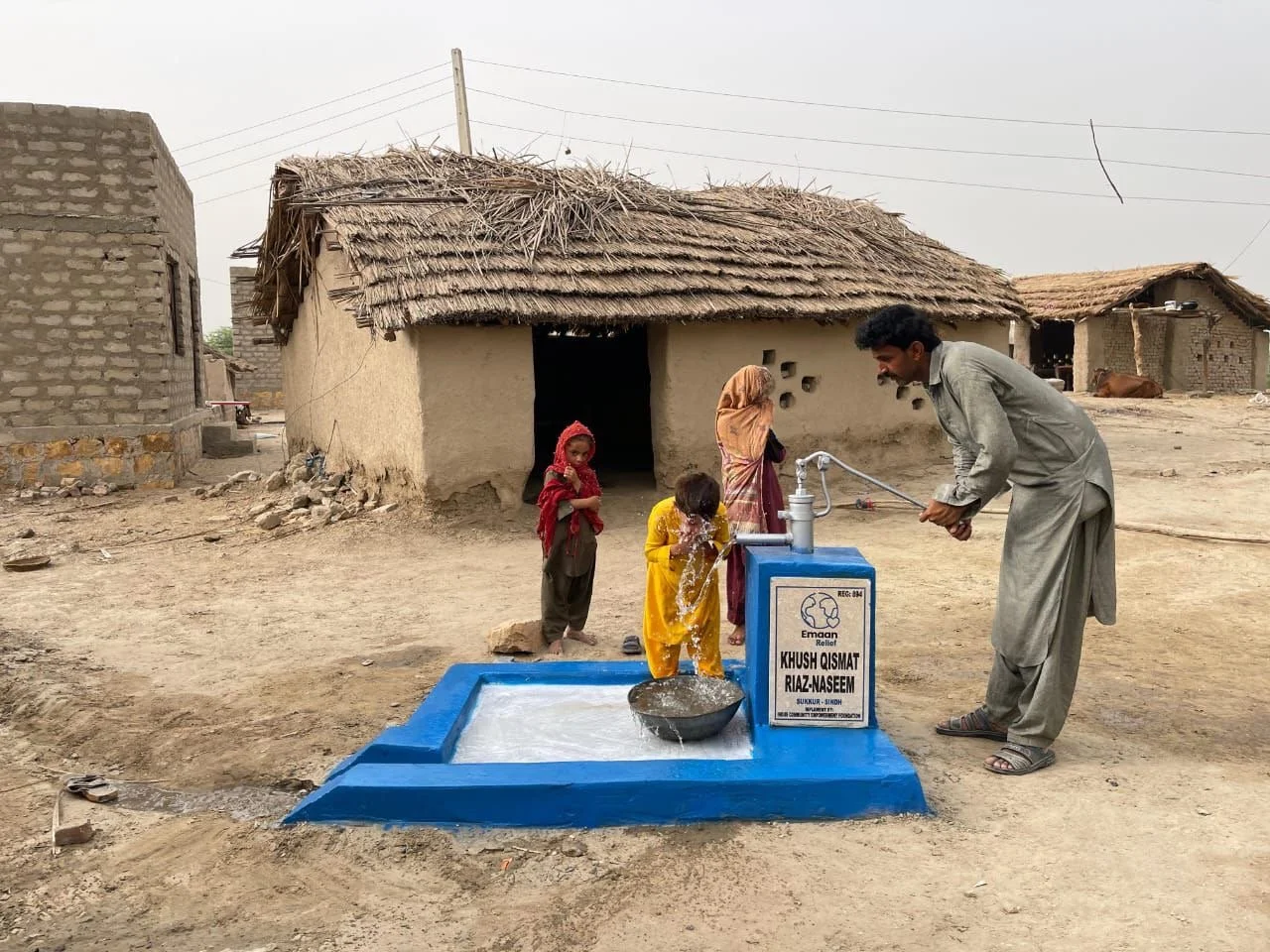 ''Remote village in Sindh, Pakistan''